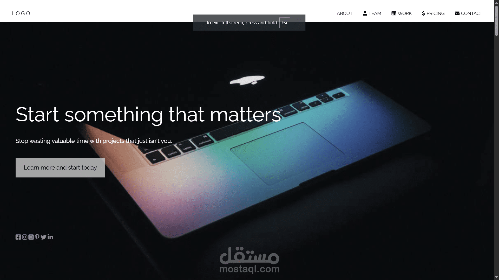 SASS Project - Web Design Company