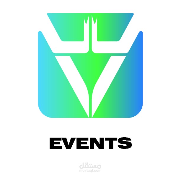 تصميم شعار وهوية بصرية لشركة طباعة EVENTS