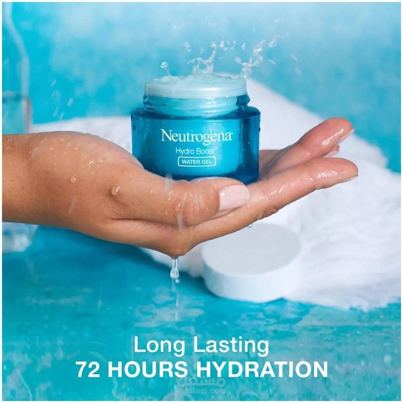 التسويق لمنتج Neutrogena Hydro Boost Water Gel - مرطب متطور لبشرة ناعمة ورطبة