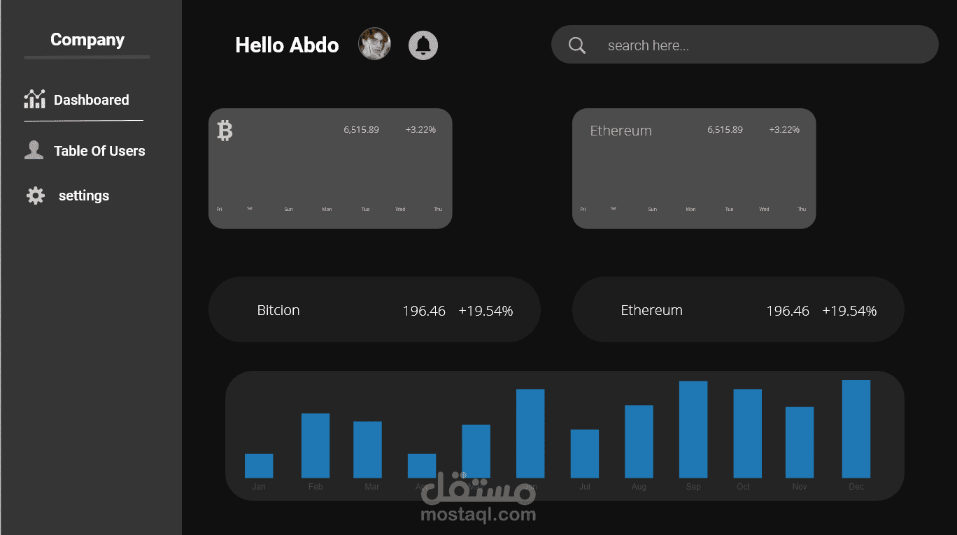 dashboard