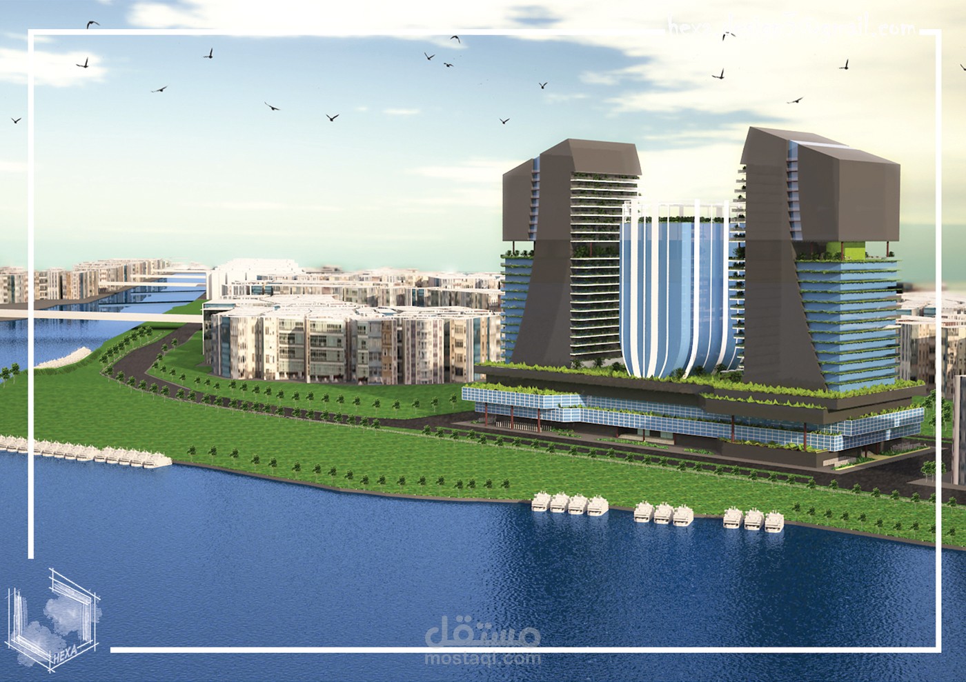 residential administrative commercial complex