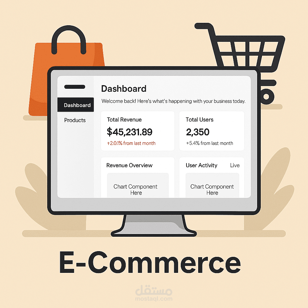 متجر الكتروني (E-Commerce SPA) باستخدام Laravel وVue.js