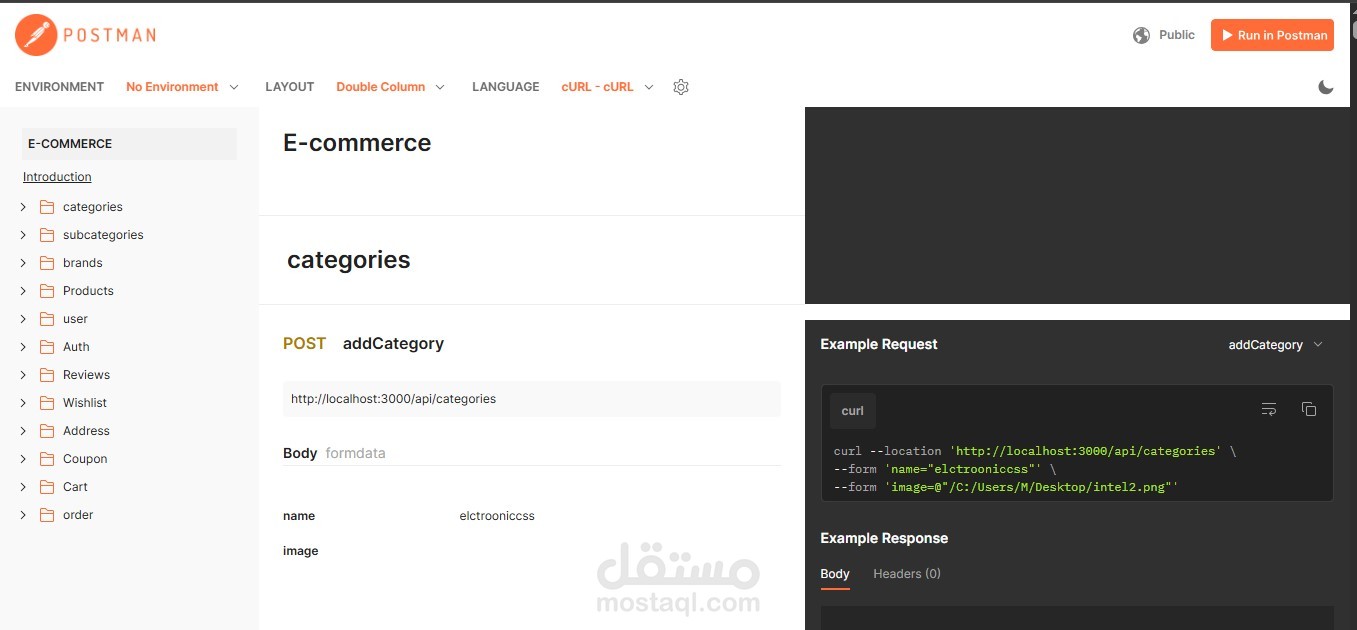 Node.Js E-Commerce API