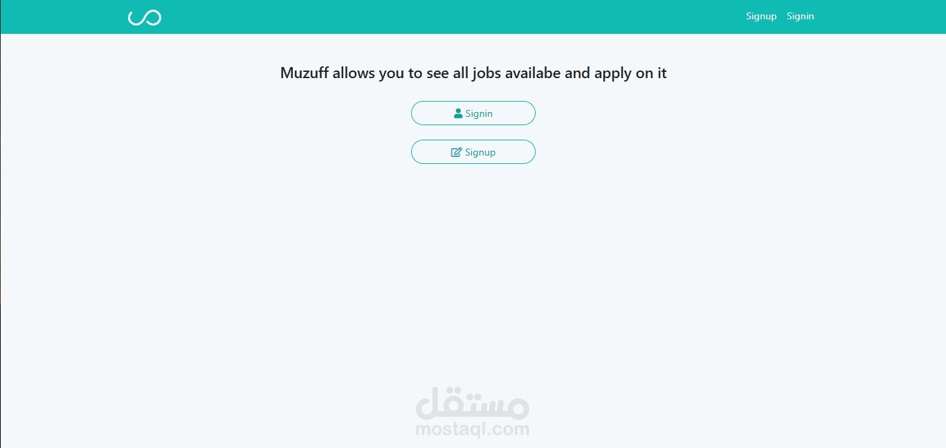 Muzuff allows you to see all jobs availabe