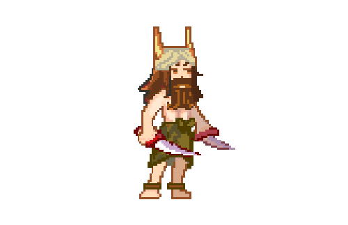 تصميم ورسم شخصيات لعبة بيكسل