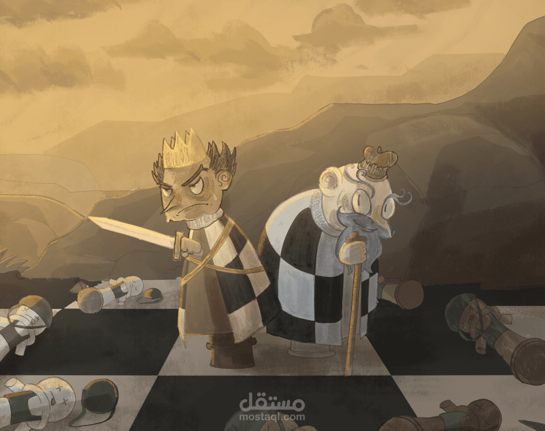 مشروع رسم قصص اطفال