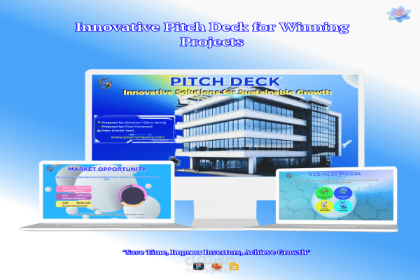 تصميم عروض تقديمية احترافية وجذابة للشركات والمشاريع