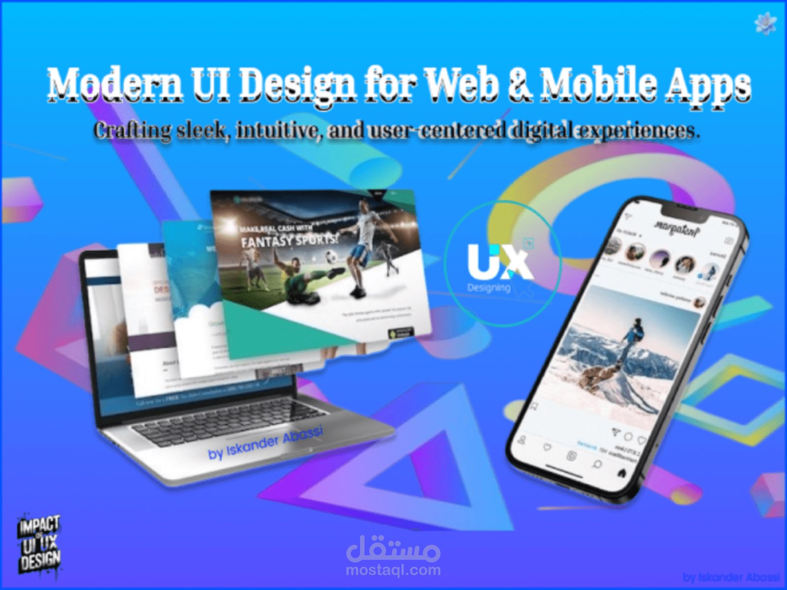 تصميم واجهة مستخدم عصرية وجذابة لتطبيق MindFlow (ويب وموبايل)
