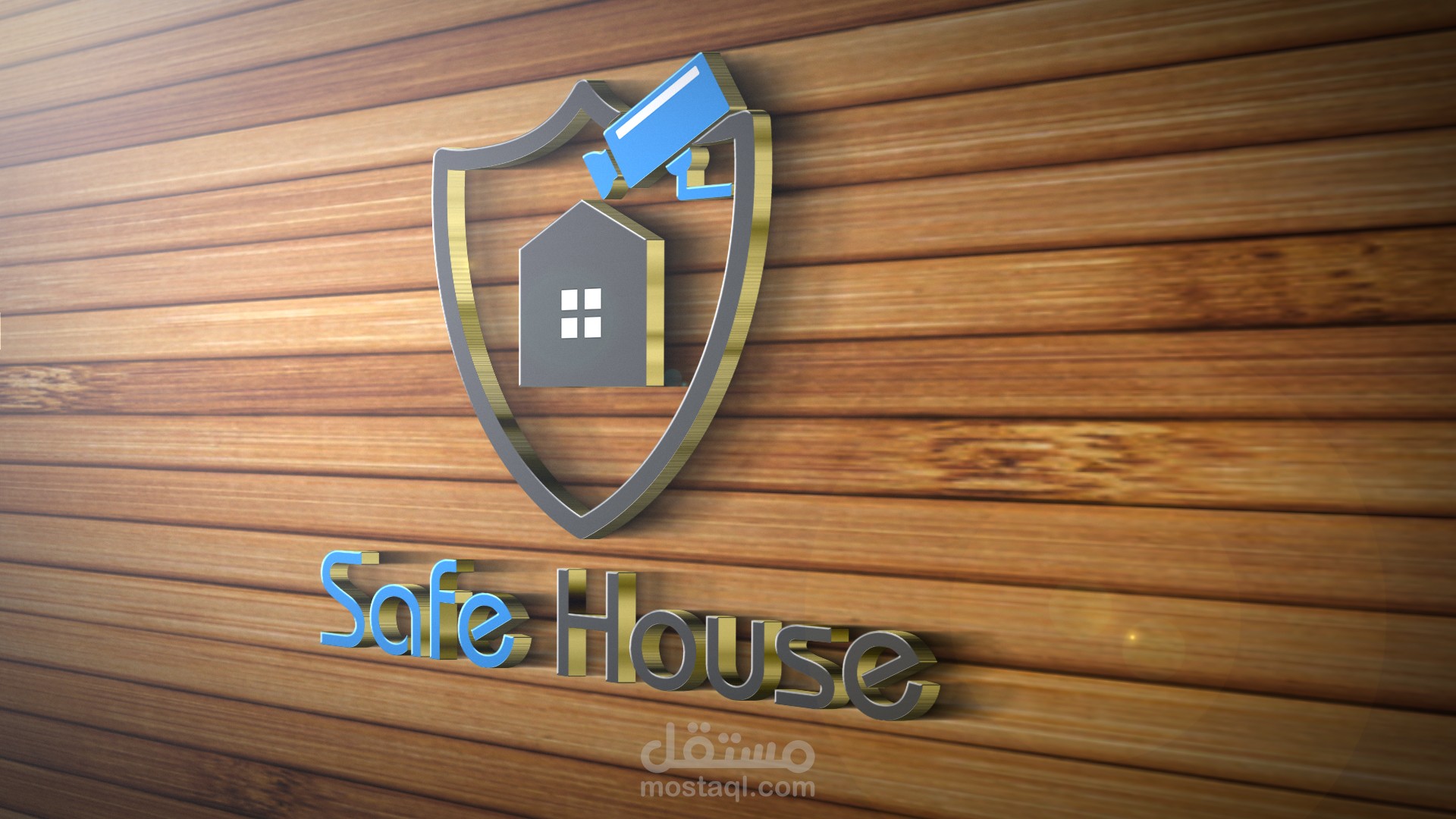 لوجو لشركة كاميرات مراقبة وانظمة امان