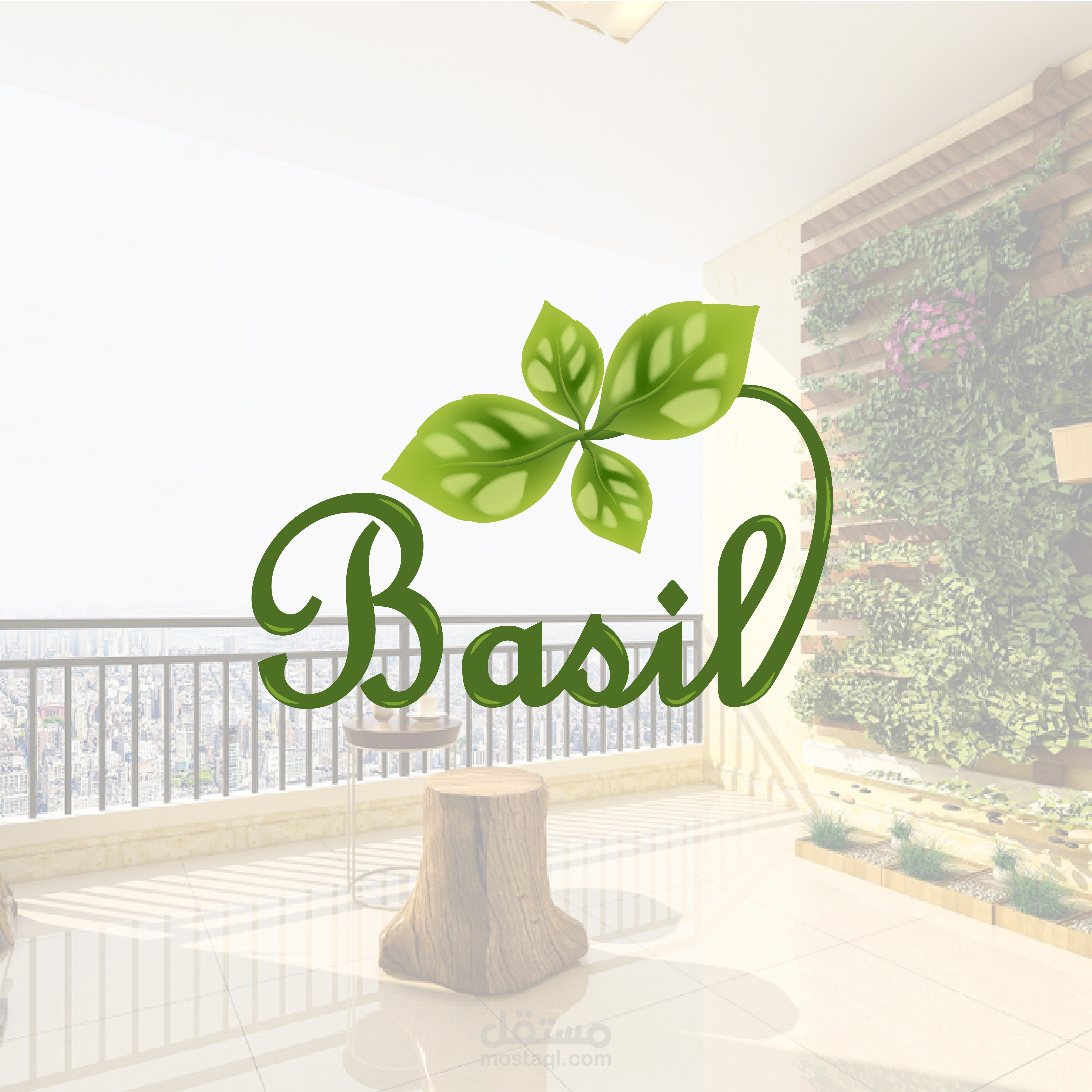 هوية وفيديو تحريك للشعار (basil)
