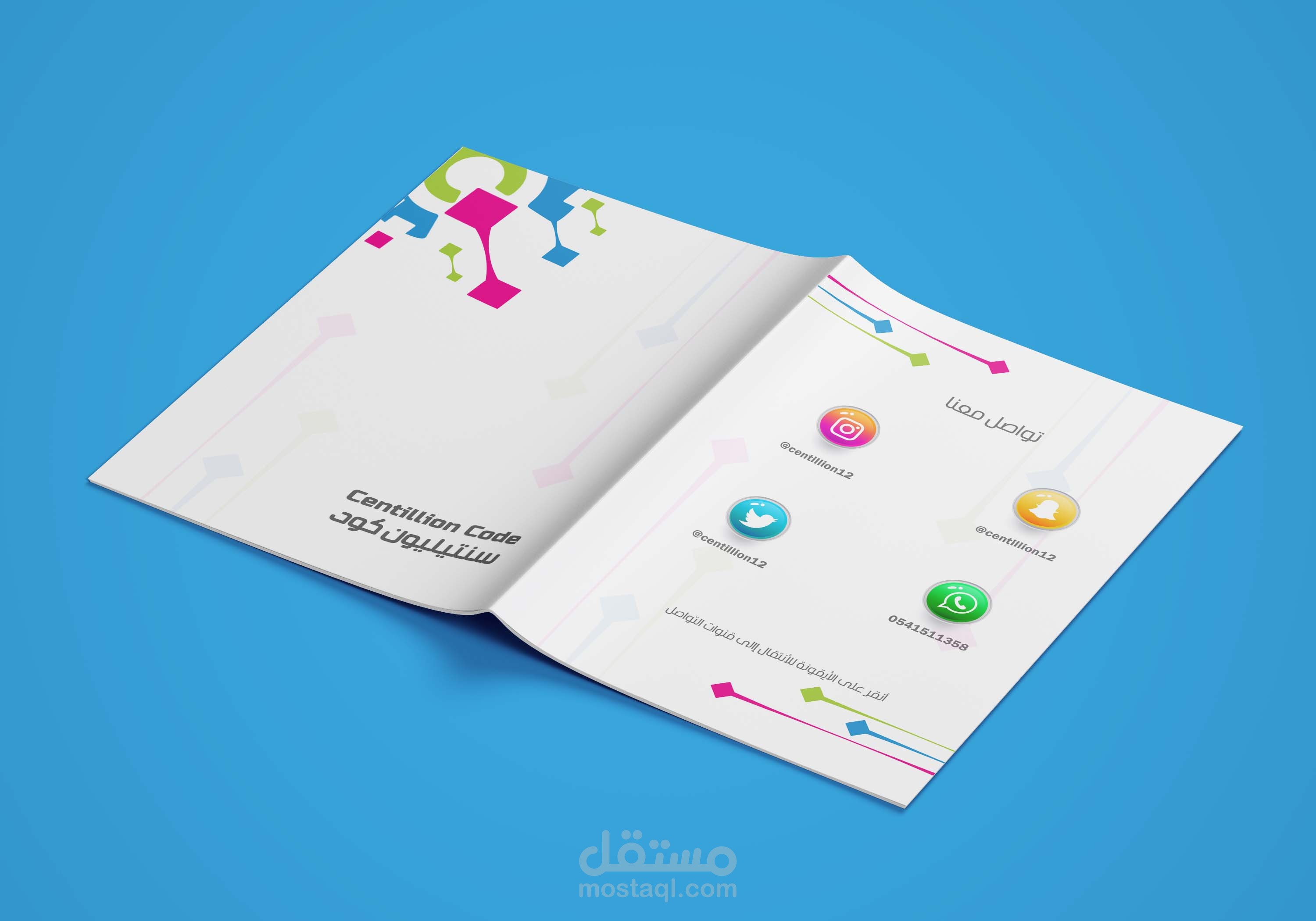 بروفايل تفاعلي (مؤسسة سنتيليون كود )