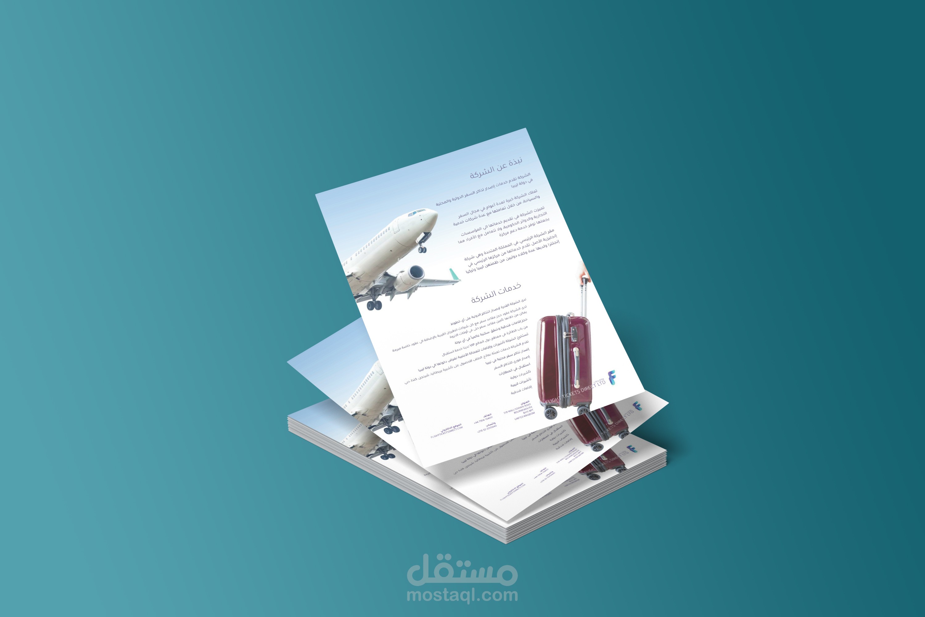 تصميم فلاير