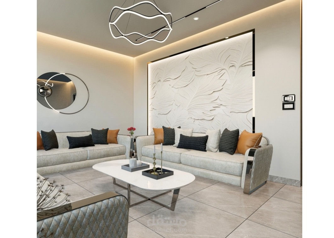تصميم شقة سكنية