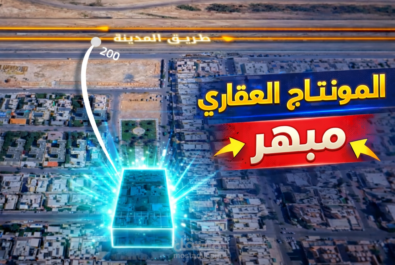 مونتاج فيديو عقاري