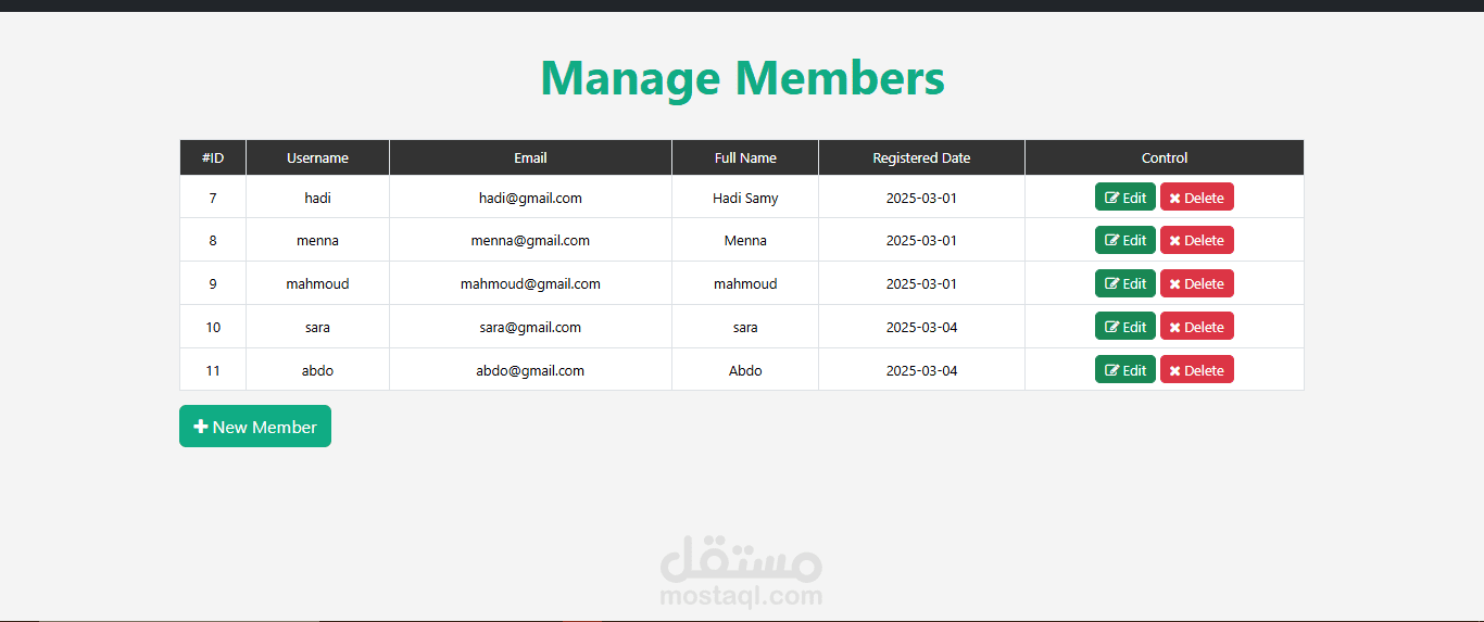 eCommerce Website