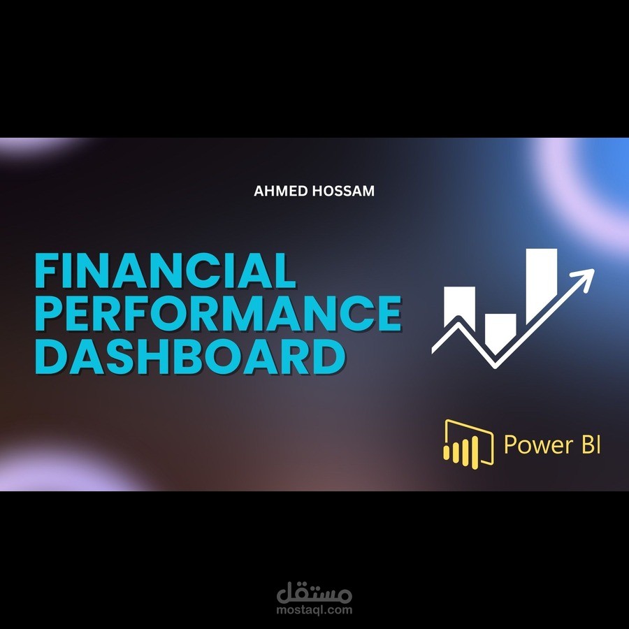Financial performance dashboard using power bi