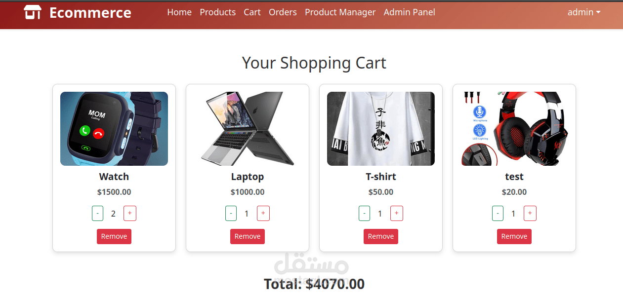 Ecommerce Application