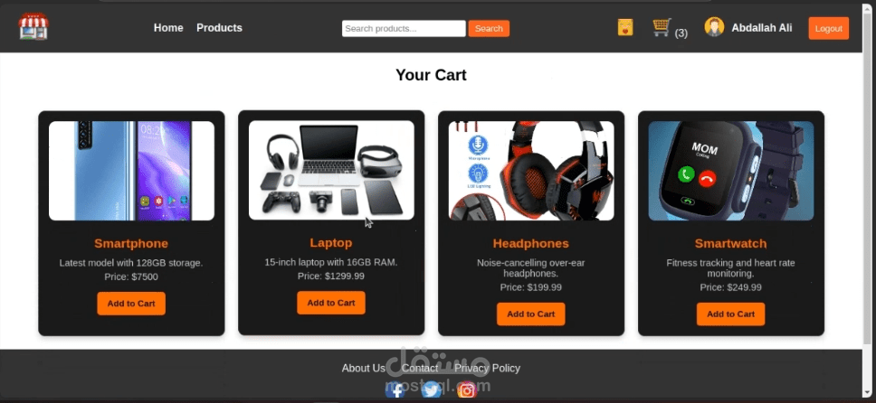 E-commerce Platform