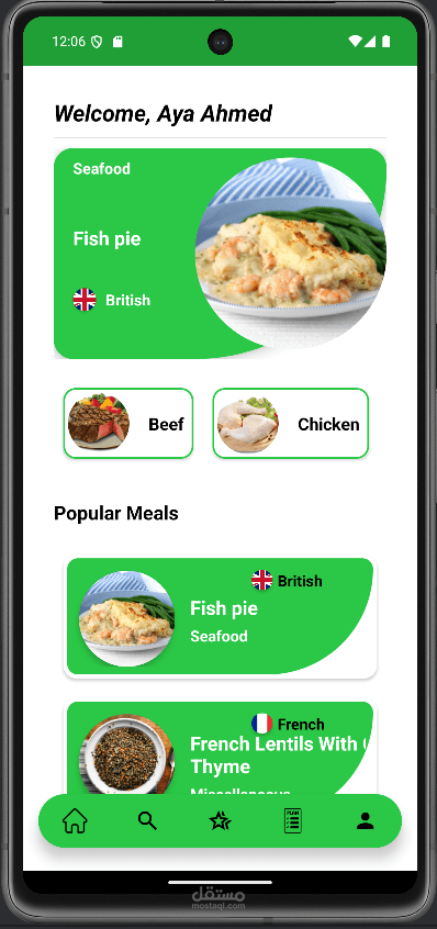 Mealio - Food Planner Application