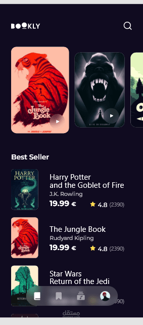 Bookly App — Book Discovery Platform