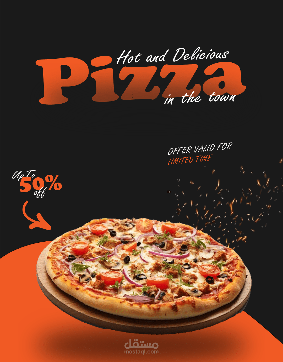 poster pizza discount