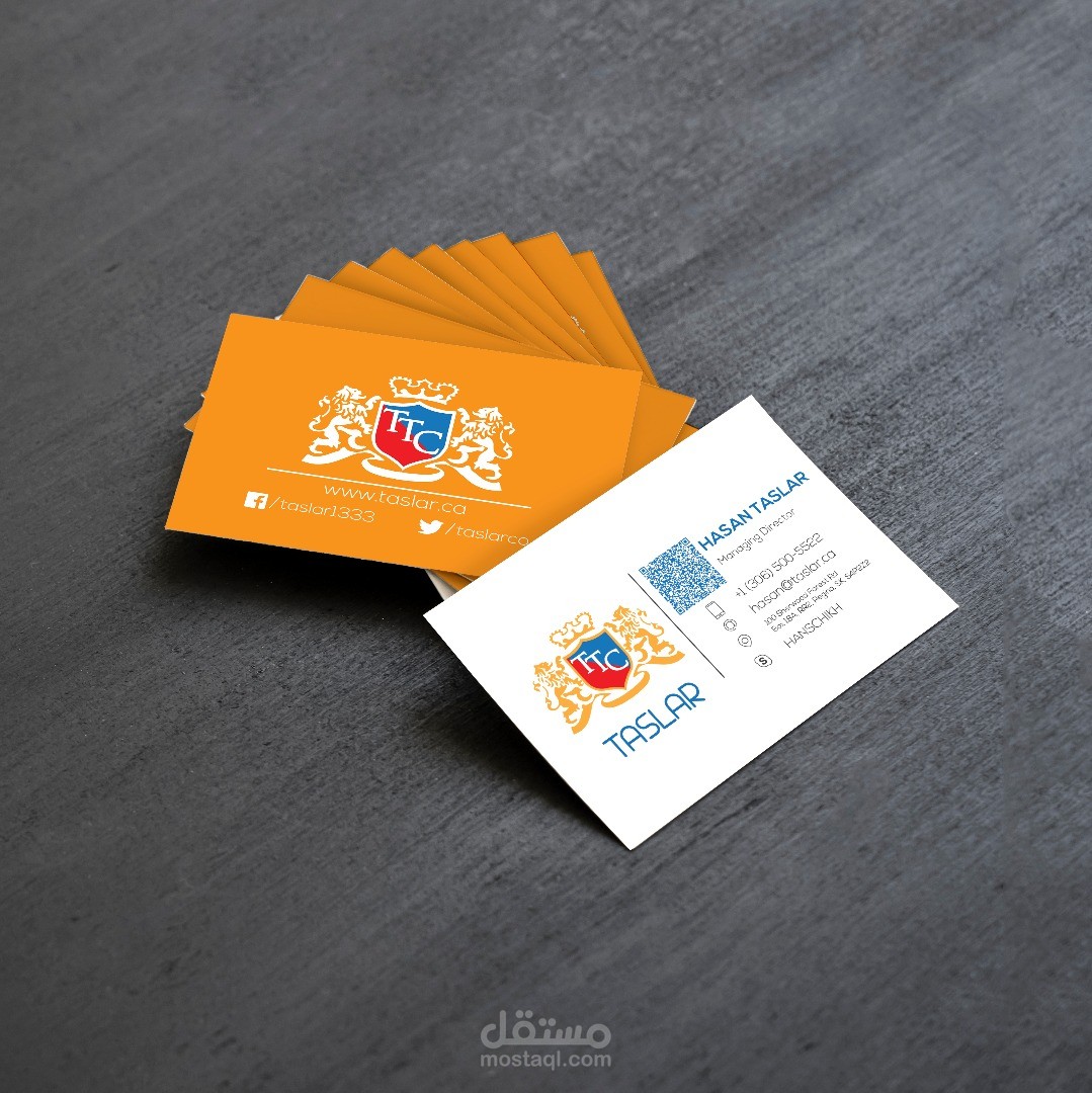 business card design