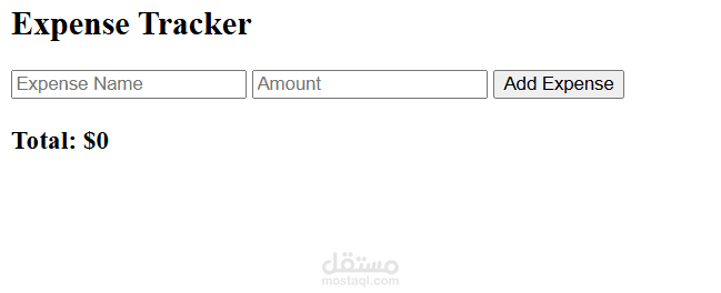 Expense Tracker