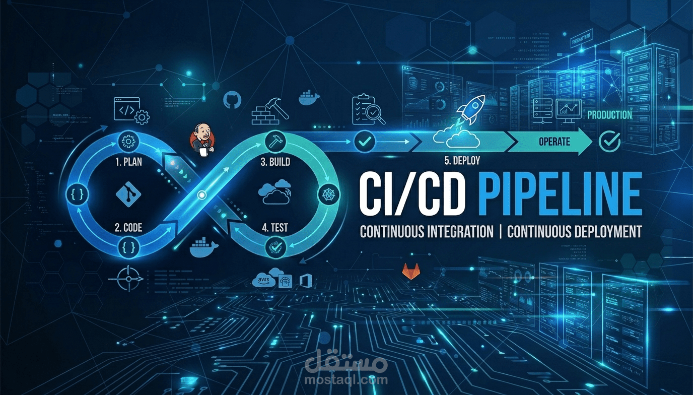 إعداد CI/CD Pipeline لنشر مشروعك تلقائياً GitHub Actions