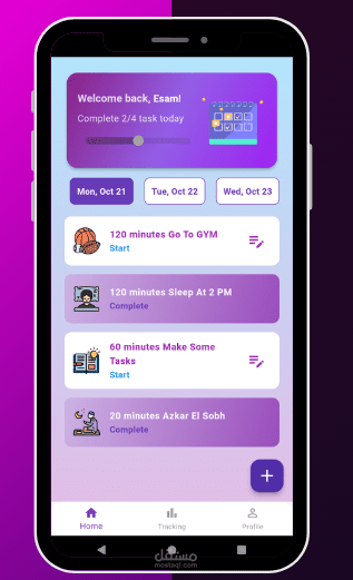 Habit Tracker App built using Flutter