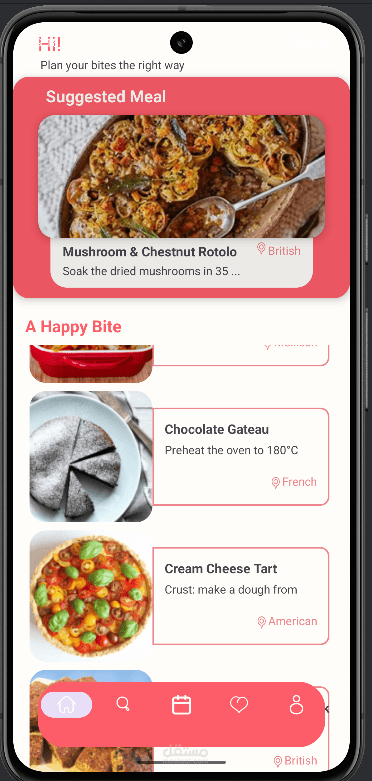 Food planner (Bite Right)