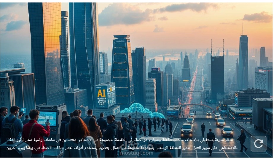 "كيف يؤثر الذكاء الاصطناعي على سوق العمل؟