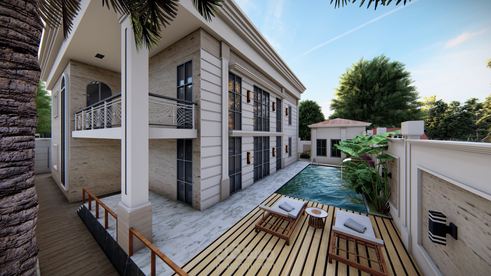 فيلا نيوكلاسيك/ غزة