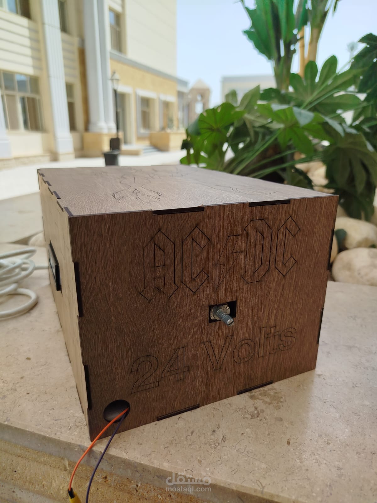 مشروع وحدة تغذية (24V AC to DC)