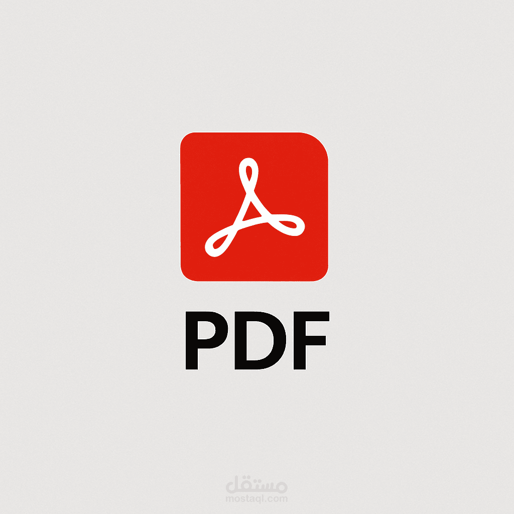 تصميم PDF