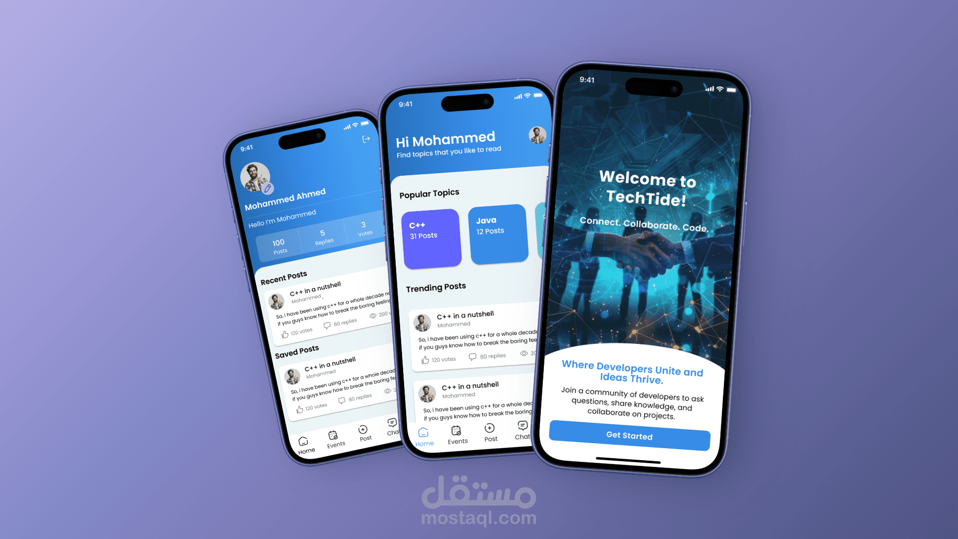 Tech Tide – Community & Collaboration Platform