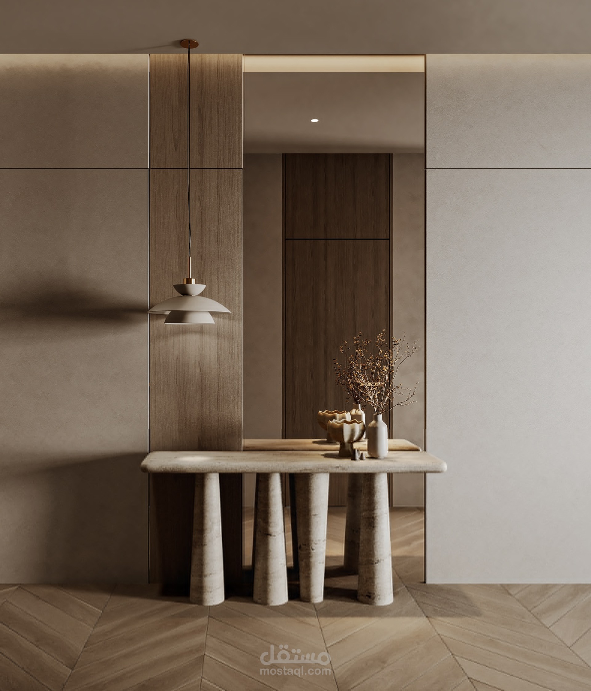 تصميم طاولة فندقية