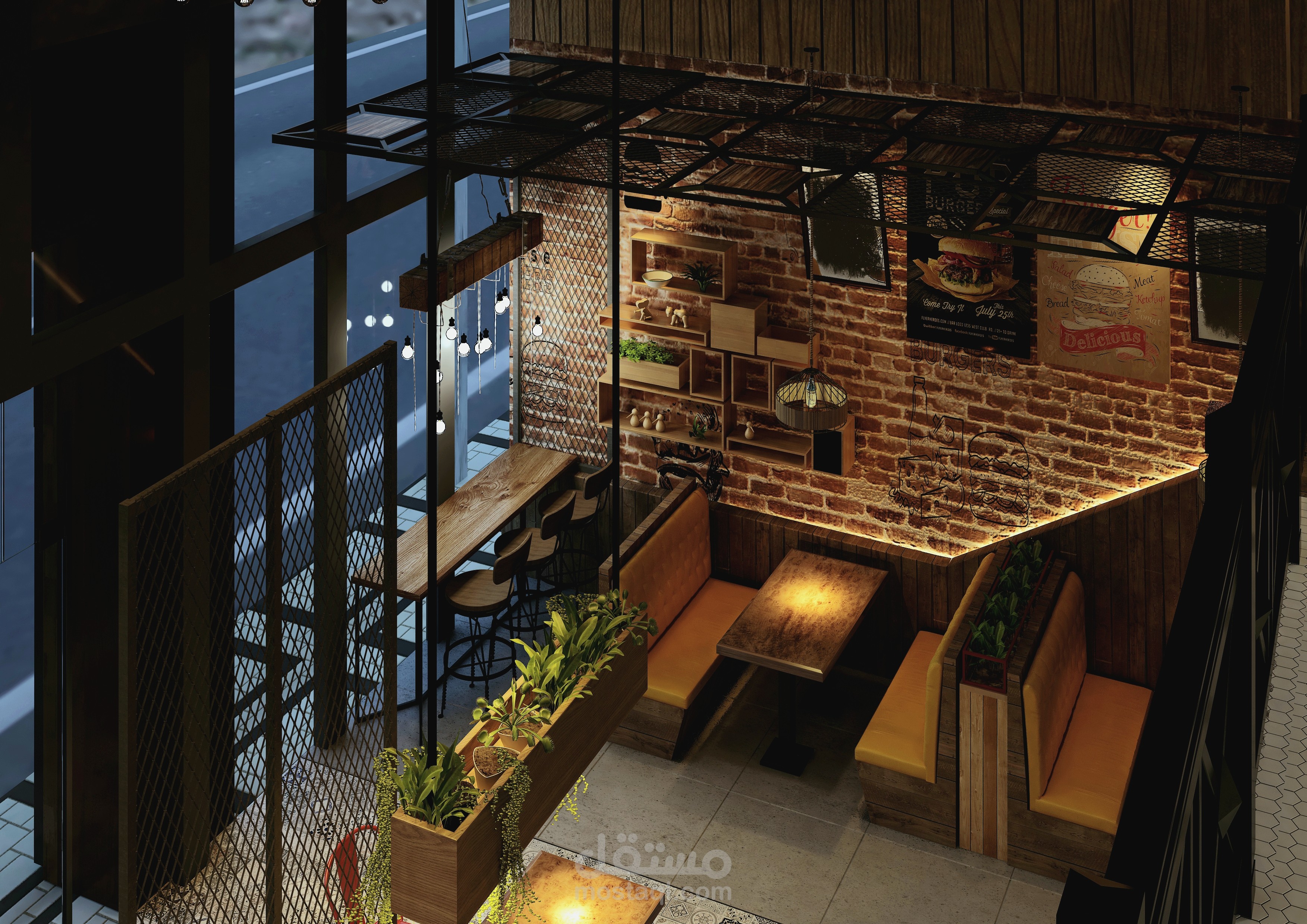 Design industrial resturant