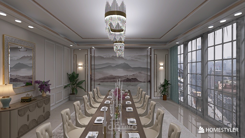 تصميم غرفة طعام