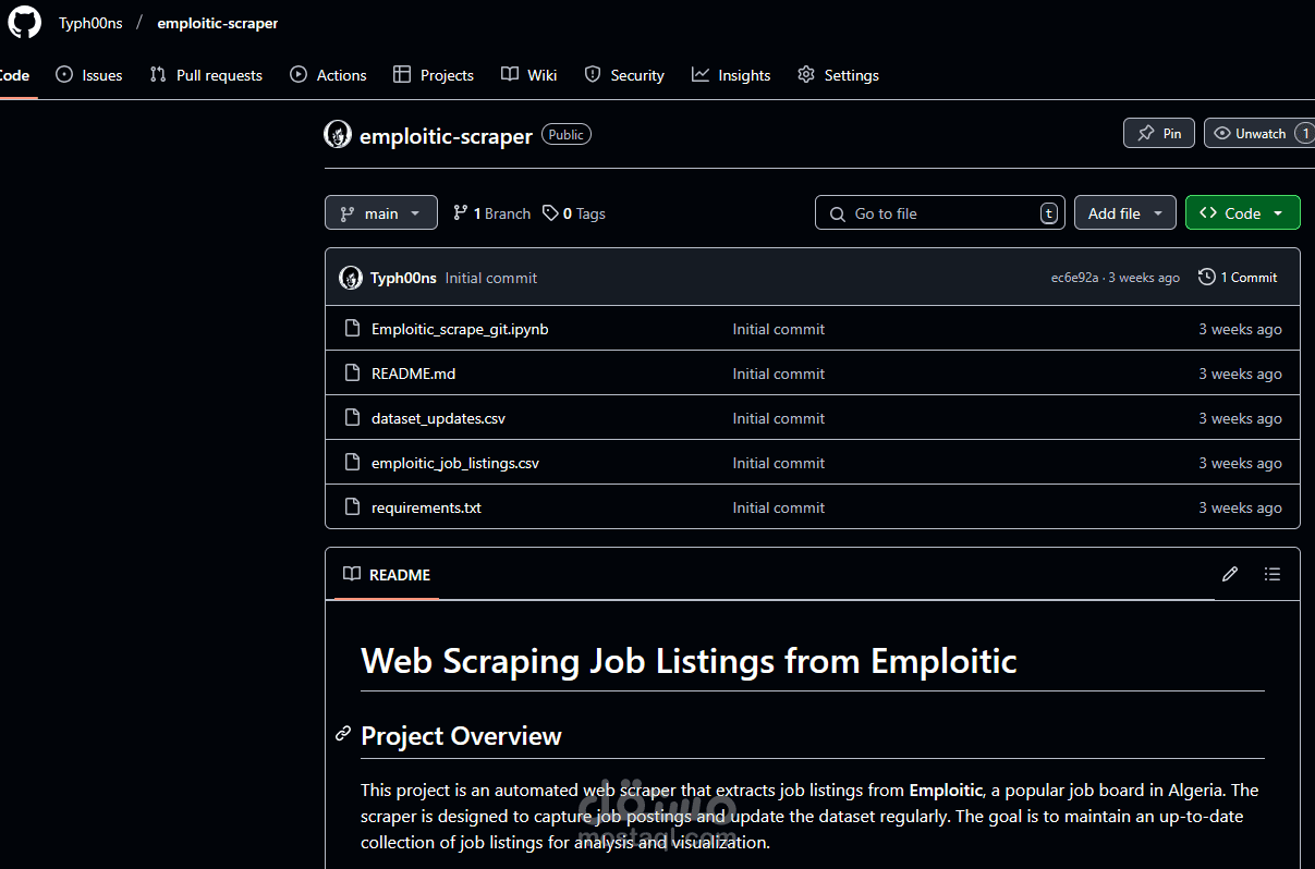 emploitic scraper