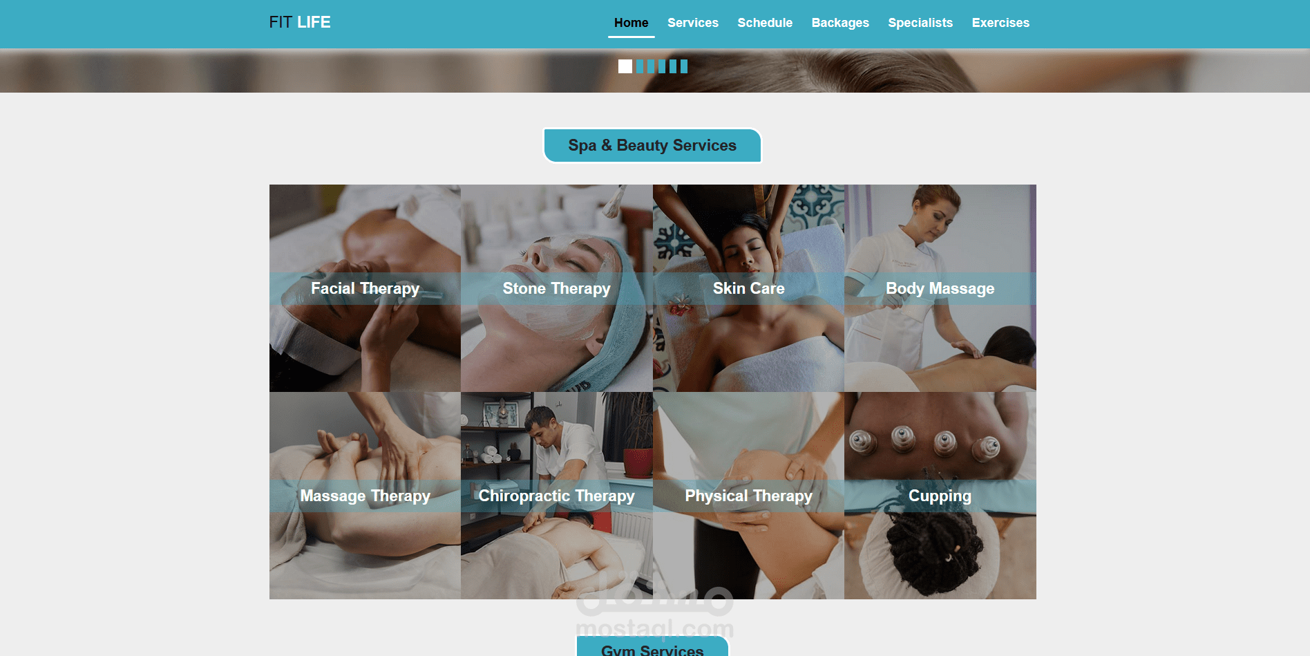 GYM Website