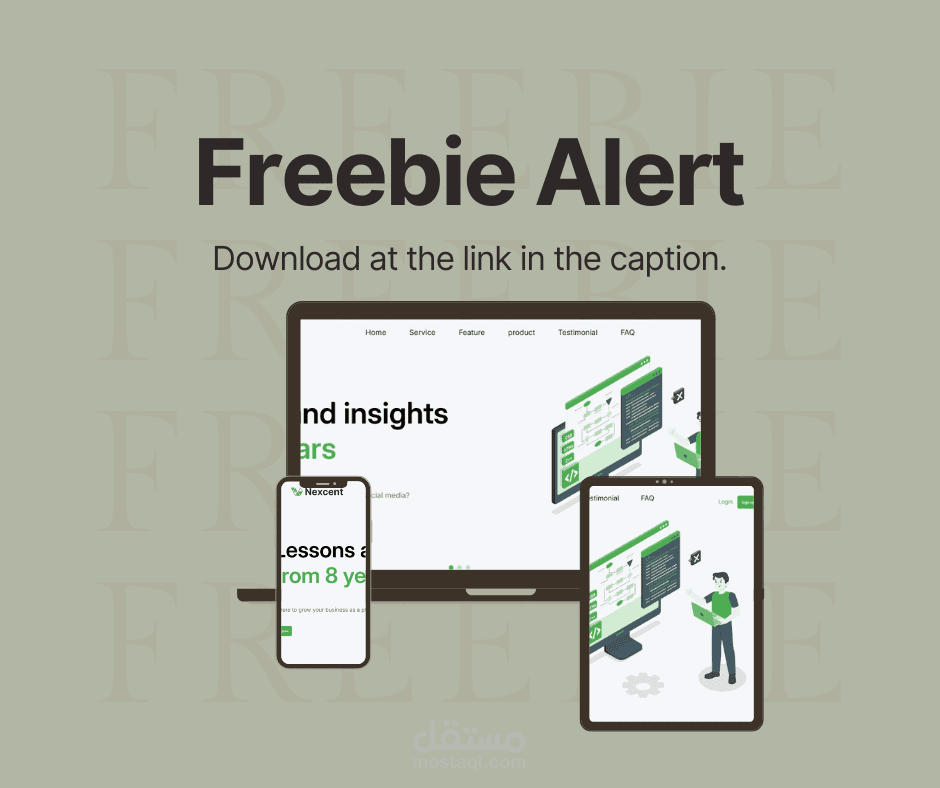 إنشاء صفحة هبوط (Landing Page)