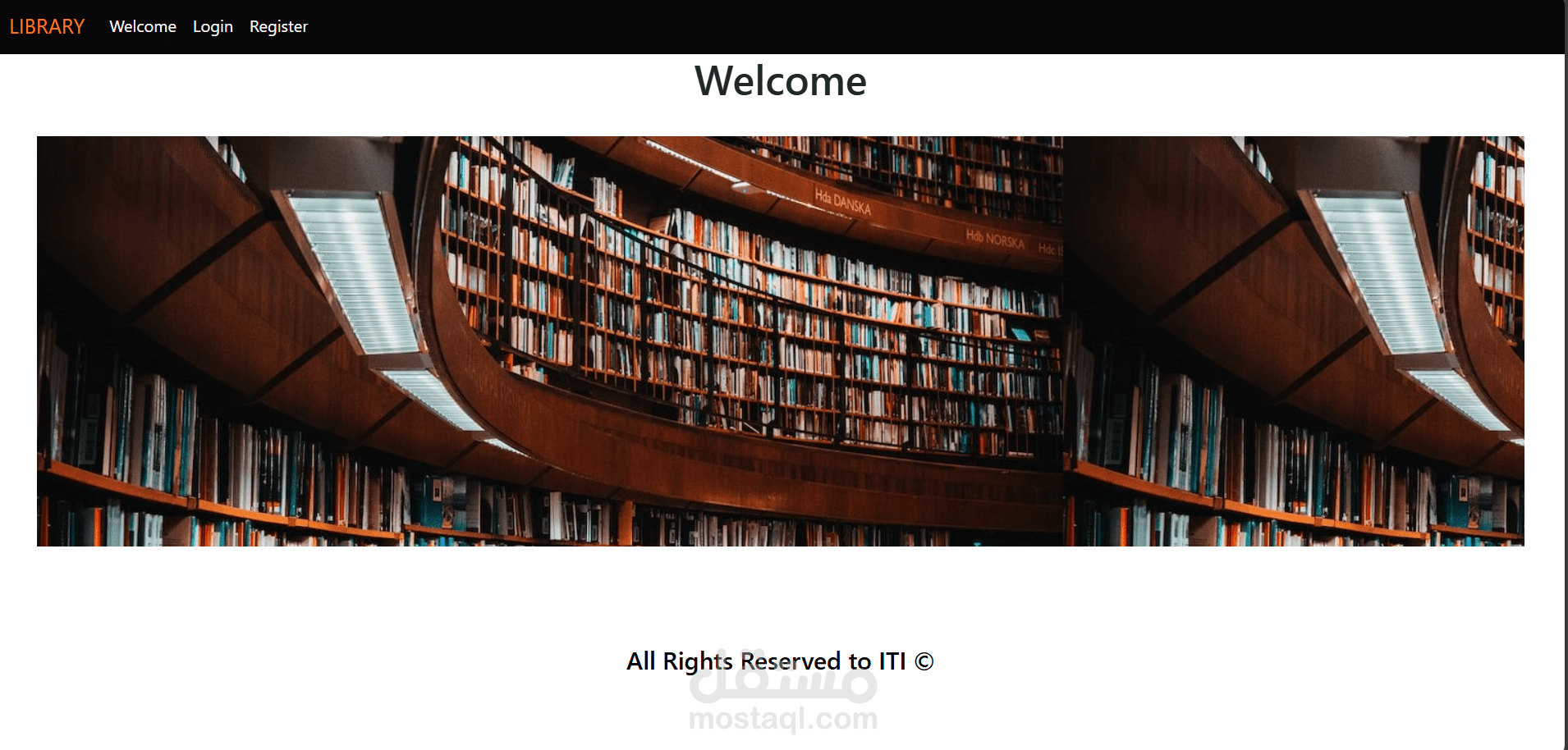 Library system for organizing, adding, displaying, and borrowing books