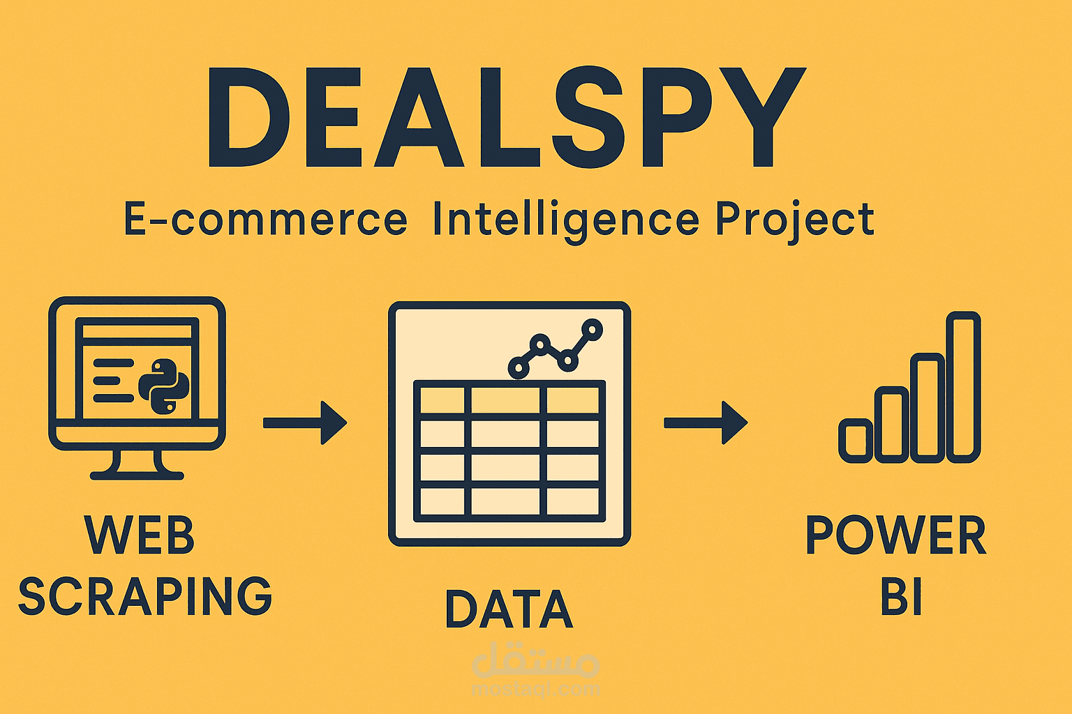 لوحة تحكم لتتبع الأسعار والخصومات من مواقع التجارة الإلكترونية باستخدام Web Scraping وPower BI