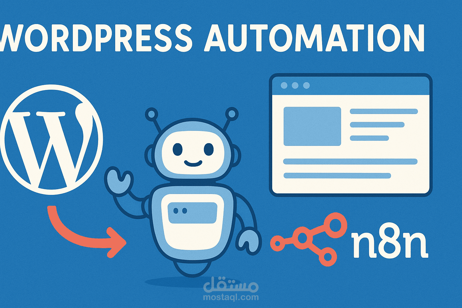 اتمتة مدونتك علي WordPress ب n8n
