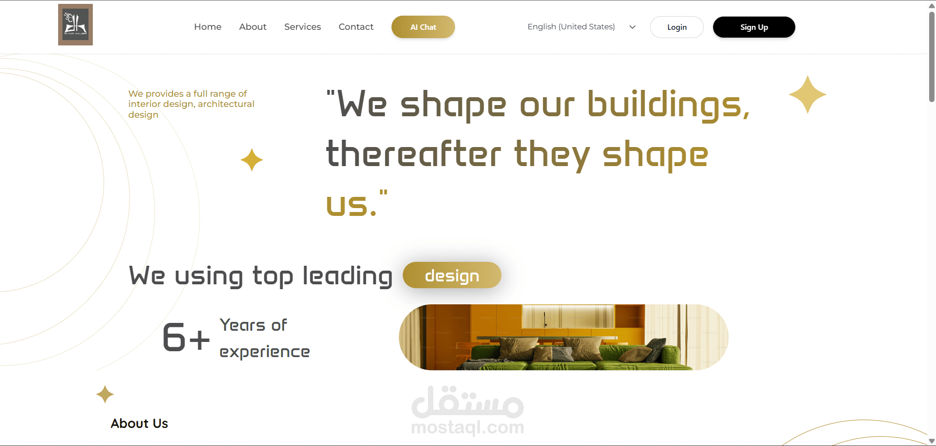سيستم لشركة ديار هاجر للاستشارات المعمارية