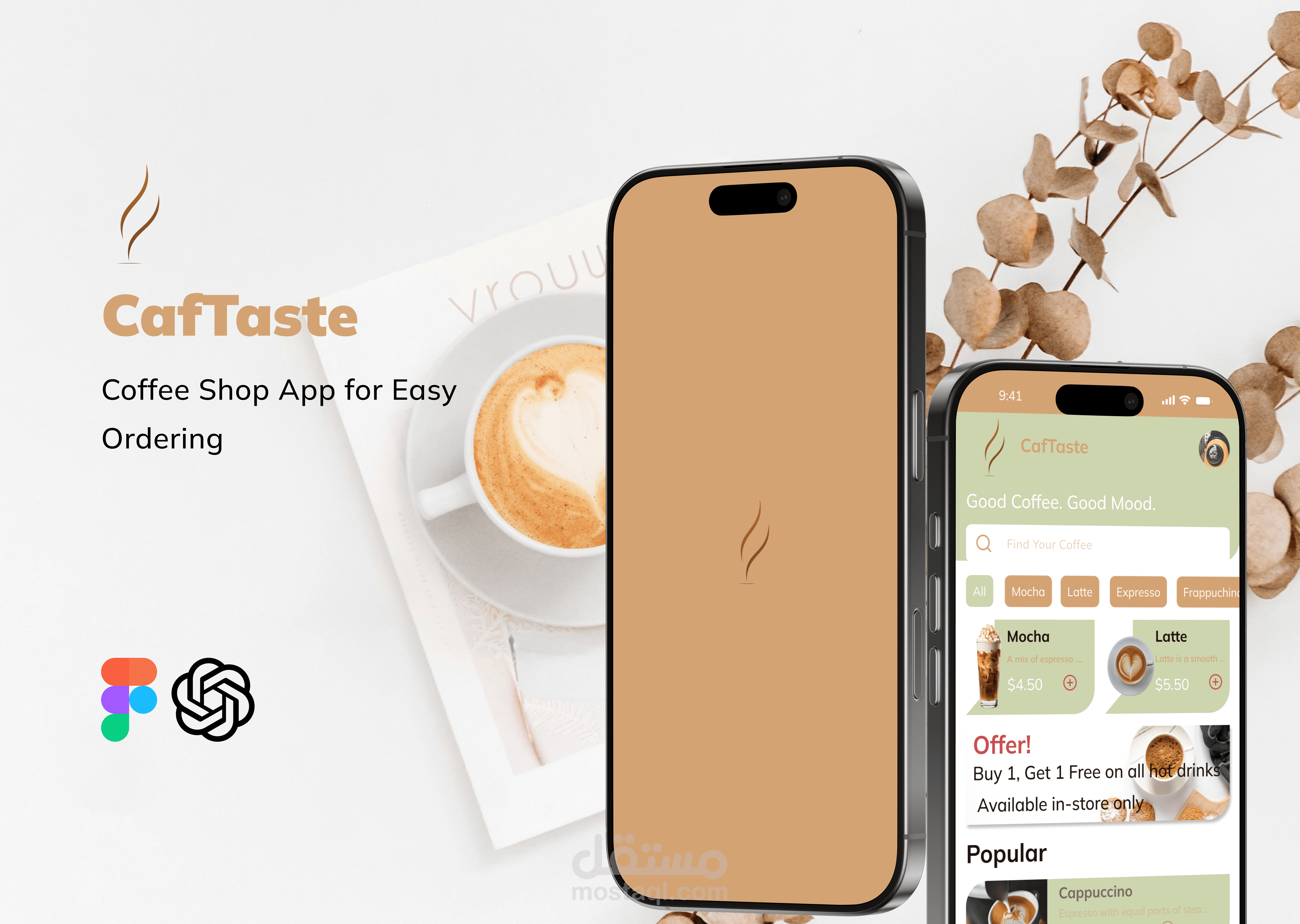 CafTaste - Coffee Shop App