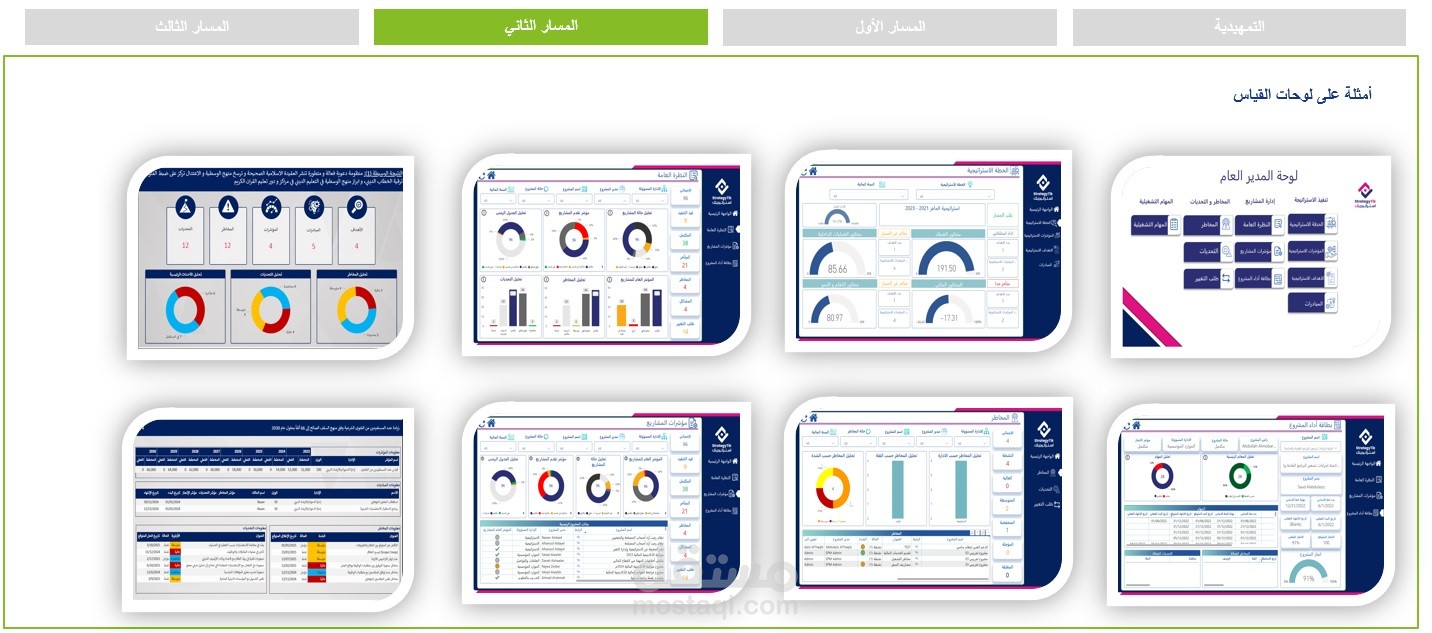 إعداد العرض الفني لمشروع حكومي في السعودية