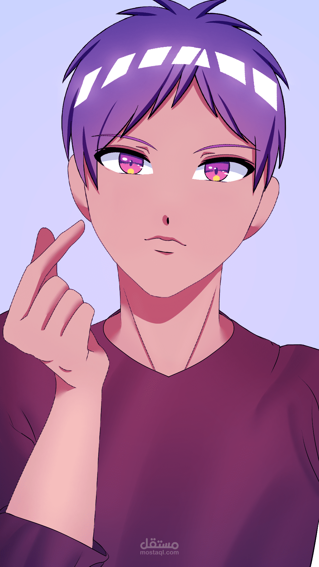 تصميم شخصيات انمي