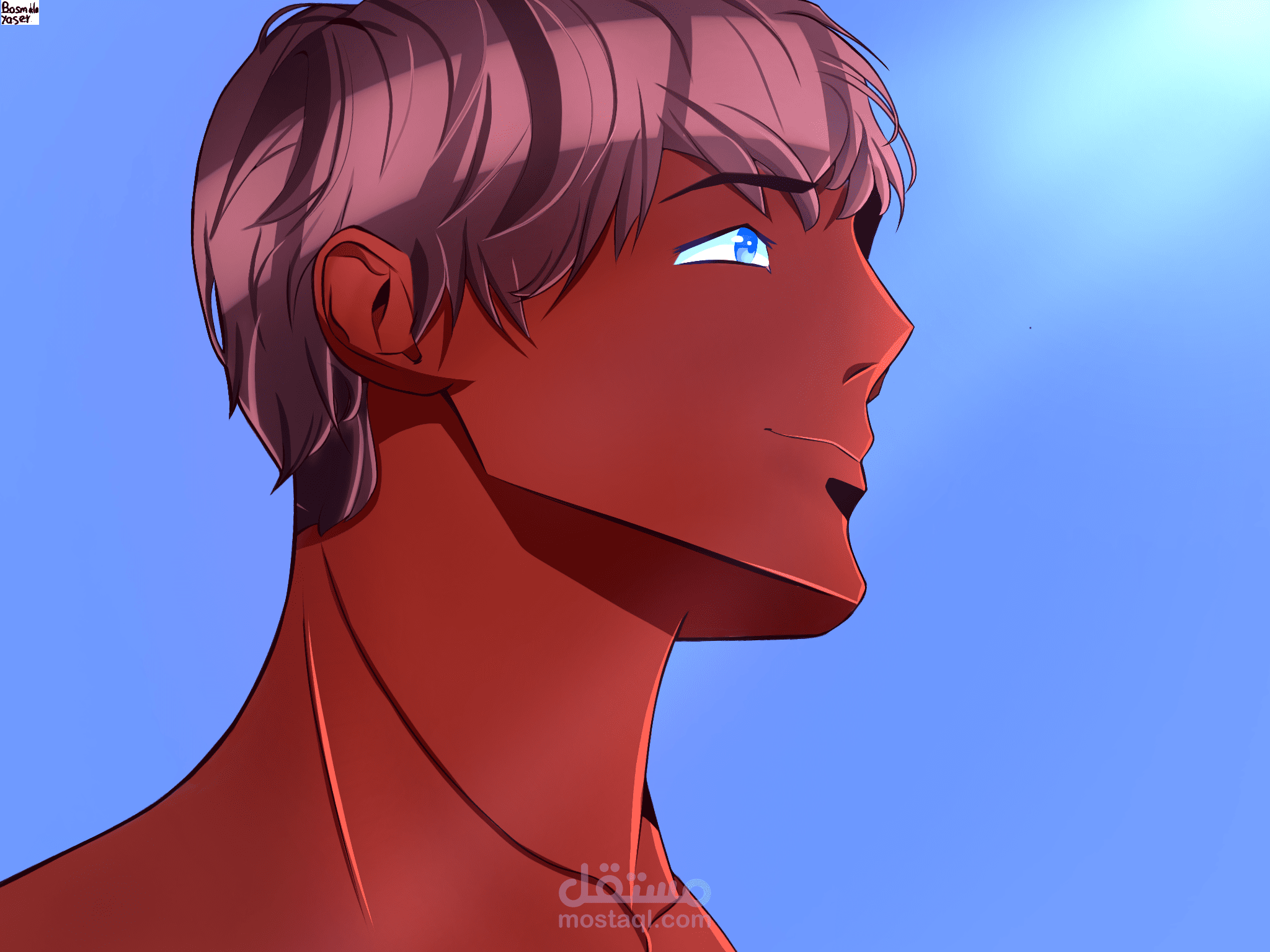 رسم شخصيات انمي