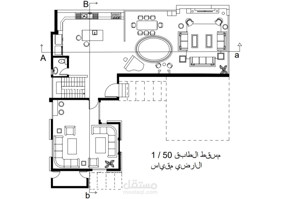 مخططات 2d + لقطات ريندر داخلي